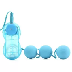 Шарики с вибрацией P3 Power Balls – голубой