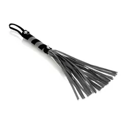 Мягкая мини-плеточка First Time Fetish Flogger – серый