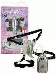 Стимулятор бабочка Venus Butterfly для клитора – серебристый