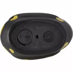 Вибратор-уточка Big Teaze Toys I Rub My Duckie 2.0, чёрный с жёлтым