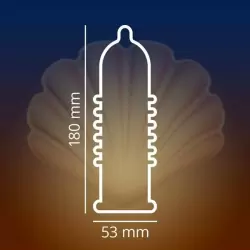 Презерватив Contex №3 Ribbed с ребрами