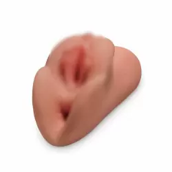 Мастурбатор в форме вагины и ануса PDX Plus Perfect Pussy Double Stroker Tan