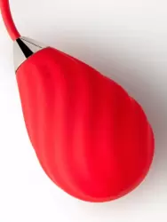 Компактное виброяйцо Magic Motion Sundae, 10 режимов, 19 см, красное