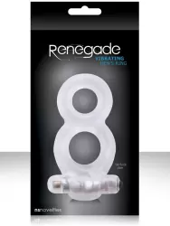 Эрекционное вибро-кольцо Renegade - Clear