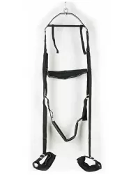 Надёжные качели на потолок Bad Kitty Schaukel, до 100 кг, черный