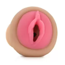 Мастурбатор CyberSkin Pink Lips Pussy Stroker – телесный