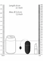 Виброяйцо Vibrating Egg (Черный)