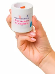 Ароматическая свеча Pecado BDSM Богатый мужик, соевый воск