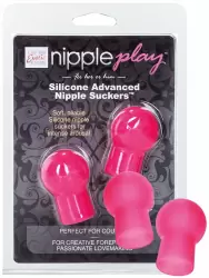 Насадки-присоски на соски Advanced Nipple Suckers из силикона – розовый