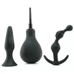 Анальный набор Advanced Anal Explorer Kit – черный