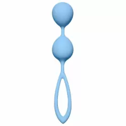 Вагинальные шарики Diaries of Geisha со смещенным центром тяжести – синий