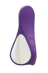 Клиторальный стимулятор Ovo S3 - фиолетовый: 7 режимов работы, медицинский силикон