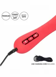 Мультискоростной вибратор с функцией пульсирующее воздействие Throb Thumper. 10 режимов работы, силикон, водонепроницаемый