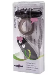 Эрекционное кольцо Premium Range Knuckler c вибрацией – черное