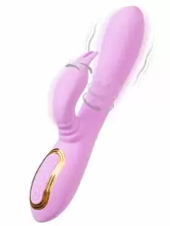 Инновационный вибратор-кролик JOS Jammy, с вращающимся клиторальным стимулятором, 22,5 см, силикон