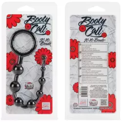 Гибкая анальная цепочка Booty Call X-10 - Black