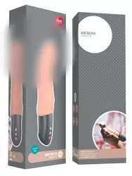 Вибратор Fun Factory Mr Boss, для стимуляции точки G, 6 скоростей, телесный