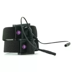 Манжеты на пенис и мошонку Charming Chuck с электростимуляцией – черный