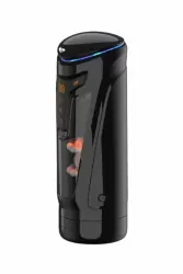 Инновационный мастурбатор Warrior с пенетрацией и массажем бусинами, Amovibe