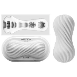 Маструбатор Tenga Flex Silky White - белый
