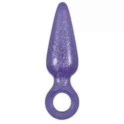 Анальная пробка Booty Pops мини – фиолетовая