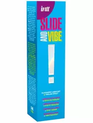 Увлажняющий гель для тела SLIDE AND VIBE, ежевика, покалывающий эффект, 35 мл