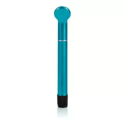 Вибромассажер Clitoriffic с оригинальным наконечником – голубой металлик