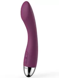 Сенс-вибратор G-точки Lisa включающийся от прикосновений – фиолетовый