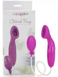 Помпа для клитора с вибрацией Waterproof Silicone Clitoral Pumps – розовый