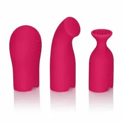 Набор вибропуля с насадками Silhouette S21 (Красный)