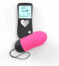 Вибропуля Love to Love Cry Baby. 10 режимов вибрации, пульт ДУ, АБС-пластик/силикон, 8 см, розовая