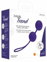 Вагинальные шарики Joyballs Trend, 12,5 см, подвижное ядро, сиреневые