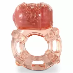 Эрекционное кольцо Screaming O - Big O Glow светящееся – оранжевый