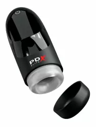 Автоматический вибромастурбатор-ротатор Pipedream Hydrogasm, 20 см, силикон, черный