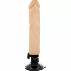 Вибромассажер с пультом управления BASECOCK REALISTIC VIBRATOR REMOTE CONTROL FLESH 21CM