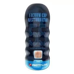 Реалистичный мастурбатор-анус в тубе, телесный цвет, длина 18 см, TPR