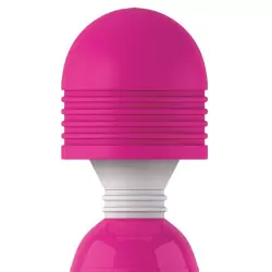 Огромный вибромассажер Mega Wanachi многофункциональный – розовый