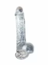 Реалистичный фаллоимитатор OnOna Light Rod, размер S, 14 см, прозрачный