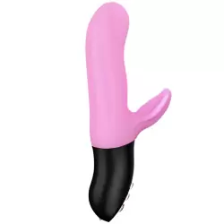 Пульсирующий вибратор-кролик Fun Factory Bi Stronic Fusion 21,5 см, с функцией толчков, розовый