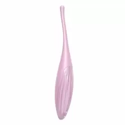 Точечный вибратор Satisfyer Twirling Joy, 17,8 см, силикон, розовый