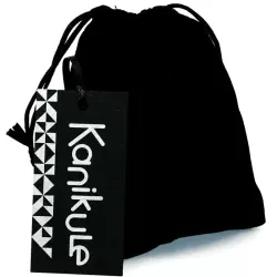 Средняя алюминиевая анальная пробка Kanikule Medium с кристаллом – серебристый с фиолетовым