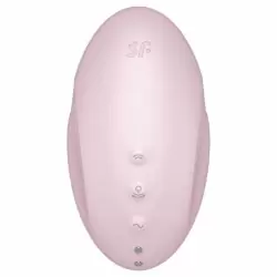 Вакуумно-волновой стимулятор клитора Vulva Lover 3, 10 см, 21 режим, розовый