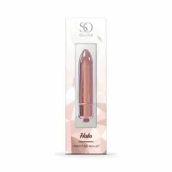 Мини-вибратор So Divine Halo Bullet Vibrator. Золотой
