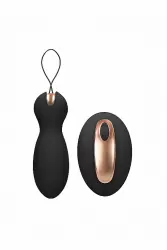Виброшарики с вибропультом управления Purity (черные)
