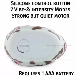 Вибратор-уточка с изящным боа Big Teaze Toys I Rub My Duckie 2.0, разноцветный