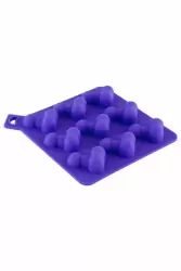 Формочка для льда в виде пениса TOYFA Black&Red – синий