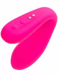 Многофункциональный вибратор Lovense Dolce, управлением через приложение, 19,8 см, розовый