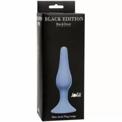 Анальная пробка Slim Anal Plug Medium Blue 4206-02Lola