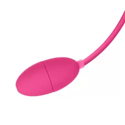 Вибро-яйцо с подогревом Silhouette S4 беспроводное – розовый