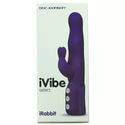 Вибромассажер двойного действия iVibe Select iRabbit – фиолетовый